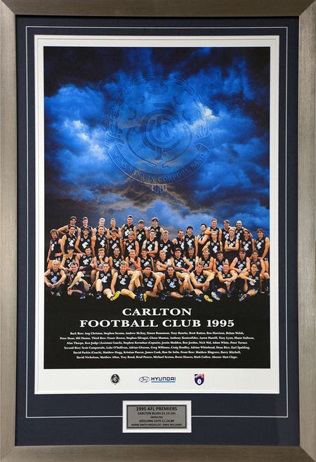 Carlton 1998 Team Poster