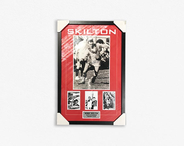 SYDNEY SWANS-BOBBY SKILTON SIGNED PHOTO/FRAMED