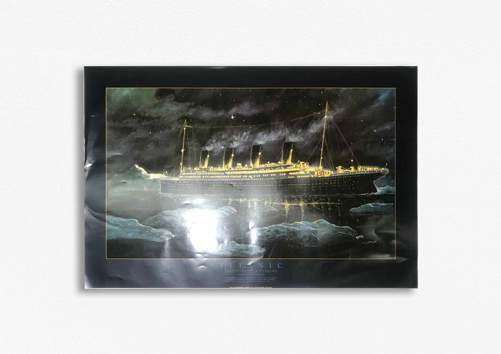 GENERAL-The Titanic 'Spectator To A Tragedy' Poster