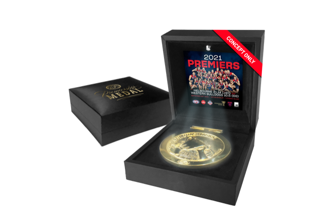 Melbourne Demons 2021 Replica Premiership Medal