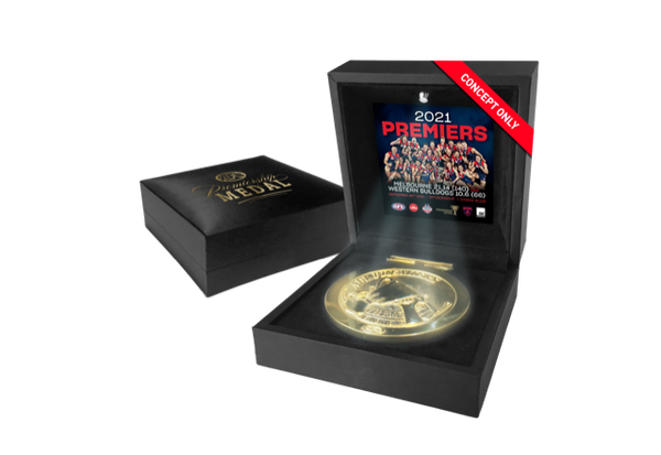 Melbourne Demons 2021 Replica Premiership Medal