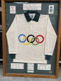 QLYMPICS-Vintage Olympics themed shirt