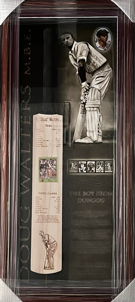 CRICKET-Ricky Ponting Bat Framed