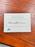 Australian Test Cricket Captain Cards Signed By Barry Jarman