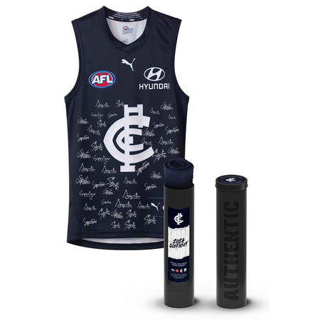 CARLTON-CHARLIE CURNOW 2023 COLEMAN MEDAL SIGNED ICON SERIES