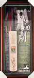 CRICKET-Steve Waugh Bat Framed 