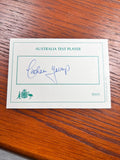 Australian Test Cricket Captain Cards Signed By Graham Yallop