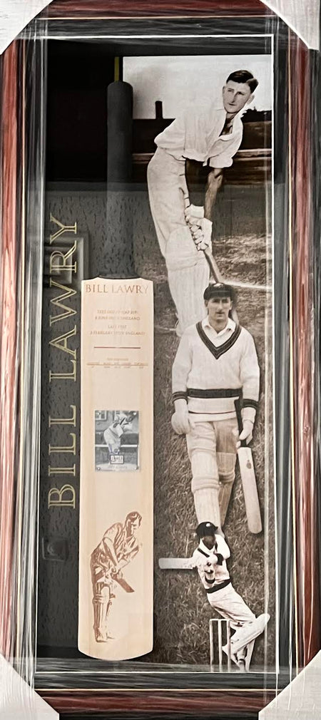 CRICKET-Mark Taylor Bat Framed