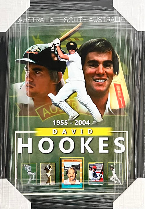 David Hookes Singed Frame