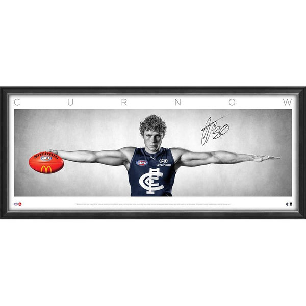 CARLTON- Curnow Signed Wings