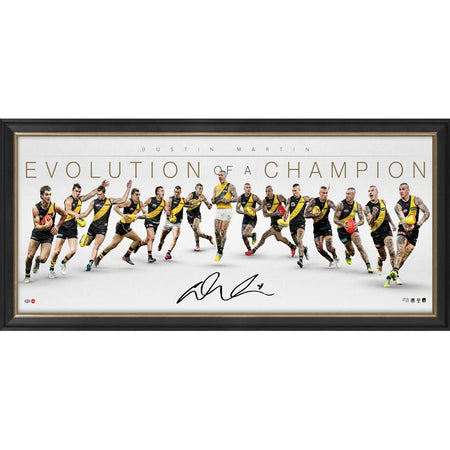 RICHMOND-DUSTIN MARTIN SIGNED GUERNSEY DISPLAY