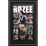 PORT ADELAIDE-Connor Rozee Signed Vertiramic