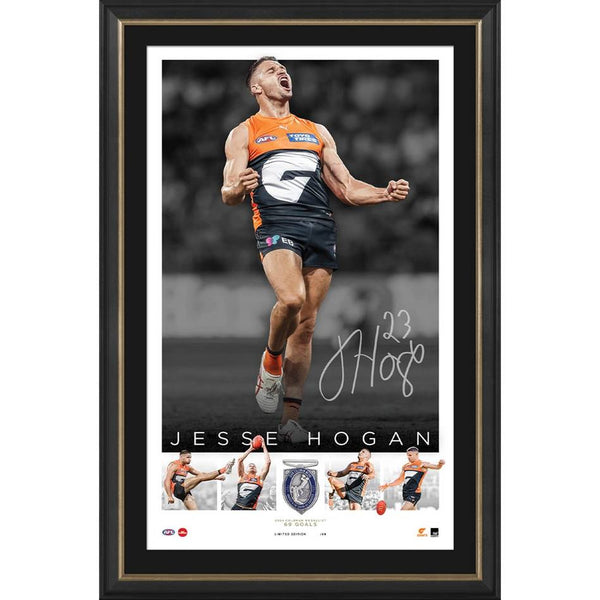 Jesse Hogan Signed Coleman Medal Icon Series