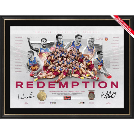 Brisbane Lions 2024 Premiers Replica Collectable Premiership Cup