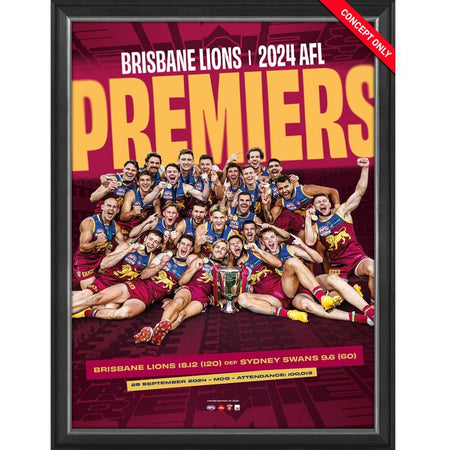 Brisbane Lions 2024 Premiers Replica Collectable Premiership Cup