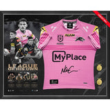 NRL-Nathan Cleary Signed Jersey Display