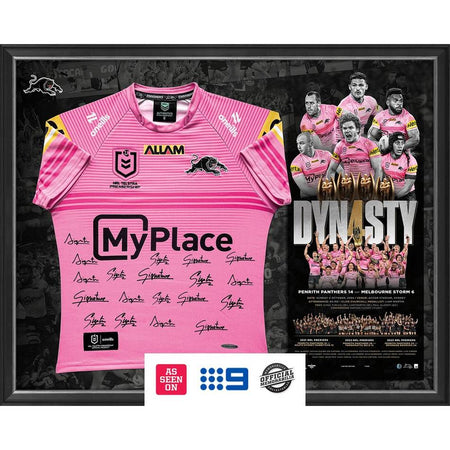 Penrith Panthers Four Peat Premiers Signed Jersey