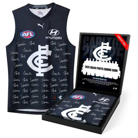 Geelong Cats 2025 Squad Signed Guernsey