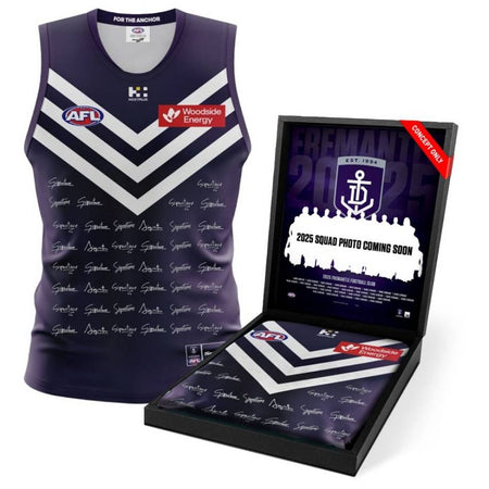 Adelaide Crows 2025 Squad Signed Guernsey