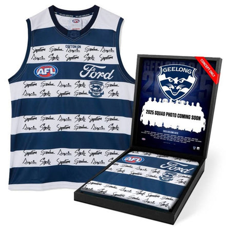 Collingwood Football Club 2025 Squad Signed Guernsey