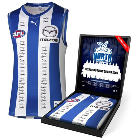 Geelong Cats 2025 Squad Signed Guernsey