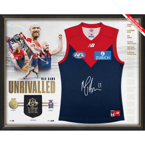 Max Gawn All Australian Guernsey Display