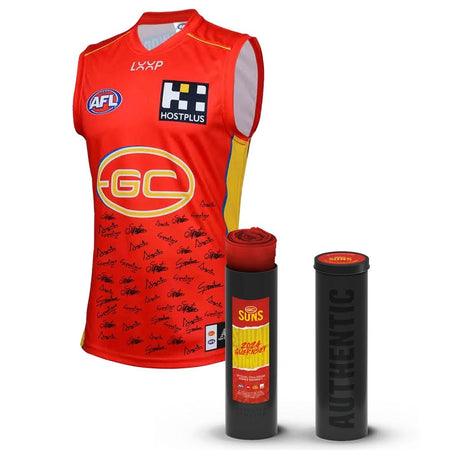 ADELAIDE CROWS 2024 SQUAD SIGNED GUERNSEY