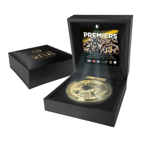 Richmond 2019 Premiers Medal Display