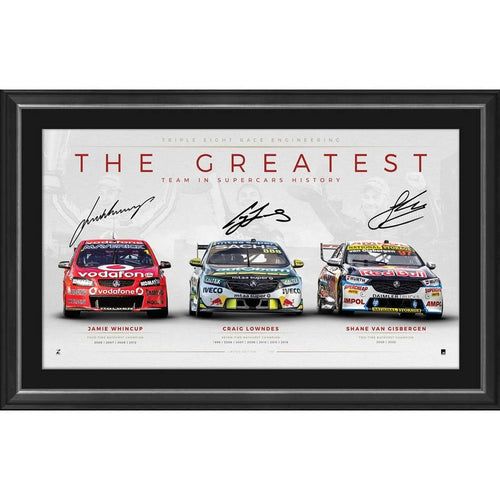 Lowndes, Whincup and van Gisbergen Signed The Greatest