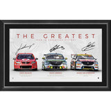 MOTOR RACING-Lowndes, Whincup and van Gisbergen Signed The Greatest