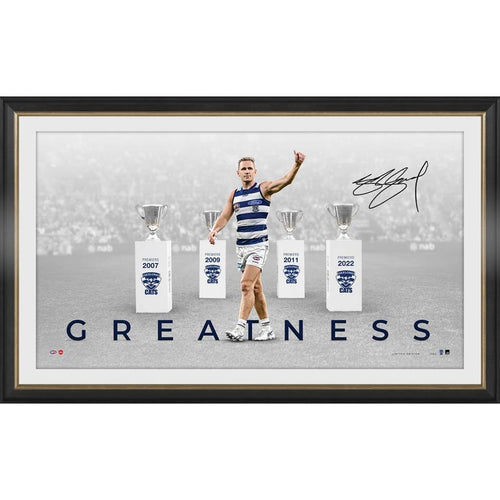 GEELONG-Joel Selwood Signed Greatness