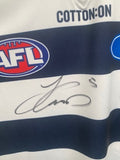 GEELONG jumper Signed by Jeremy Cameron