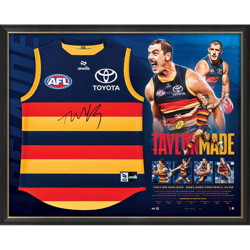 ADELAIDE-Taylor Walker Signed Guernsey Display