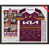 NRL-BRISBANE BRONCOS 2025 Premiership Team Signed Jersey