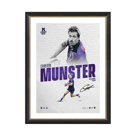 NRL-Sydney Roosters Dual Signed Premiers Lithograph