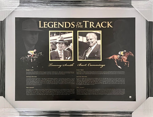 HORSE RACING-'Legends Of The Track' Signed By Tommy Smith & Bart Cummings
