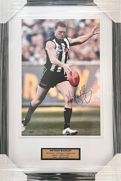 Nathan Buckley Signed Photo