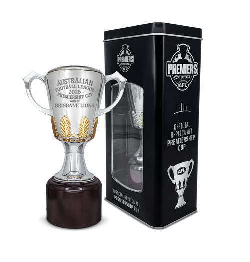 Brisbane Lions 2025 Premiers Replica Collectable Premiership Cup