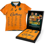RUGBY-2025 Wallabies Squad Signed Jersey Boxed