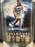 GEELONG-Jimmy Bartel Signed Print/ Framed