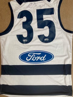 GEELONG Patrick Dangerfield No 35 Signed Jumper