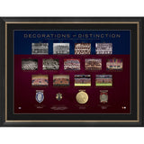 BRISBANE LIONS Decorations of Distinction Framed
