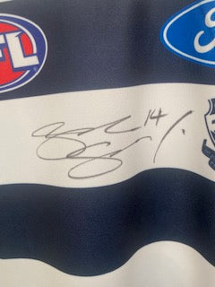 GEELONG Signed Jumper by Joel Selwood