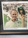 CRICKET-Final Farewell 1948 LE/Signed by Artist Brian Clinton. Framed