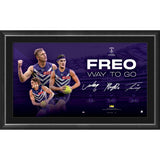 Fremantle Triple Signed Lithograph