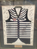 GEELONG-Geelong signed jumper 1996 celebrating 100 years of football/Framed