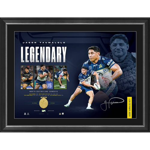 NRL-Jason Taumalolo Signed Lithograph