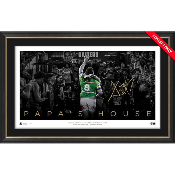 Canberra Raiders- Josh Papali'i Retirement Icon Series
