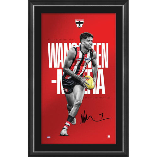 ST KILDA-Nasiah Wanganeen-Milera Signed Vertiramic