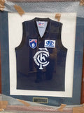 CARLTON-Carlton signed jumper by Silvani jr, Bradley,Williams ,Kernaghan.